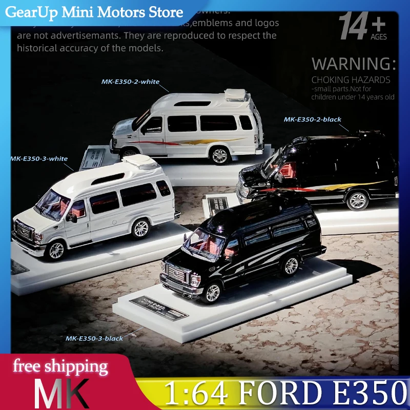MK 1:64 Ford E350 Wagner Super RV - APAxpo 2025 Foshan Exclusive GMC New Color Oversized American Alloy Vehicle Model Car Toys
MK 1:64 Ford E350 Wagner Super RV - APAxpo 2025 Foshan Exclusive GMC New Color Oversized American Alloy Vehicle Model Car Toys