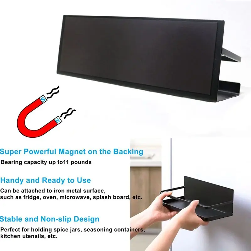 Магнитная полка для специй на холодильник, магнитная полка-органайзер для специй для банок для специй, органайзер для приправ, держатель для специй
Магнитная полка для специй на холодильник, магнитная полка-органайзер для специй для банок для специй, органайзер для приправ, держатель для специй