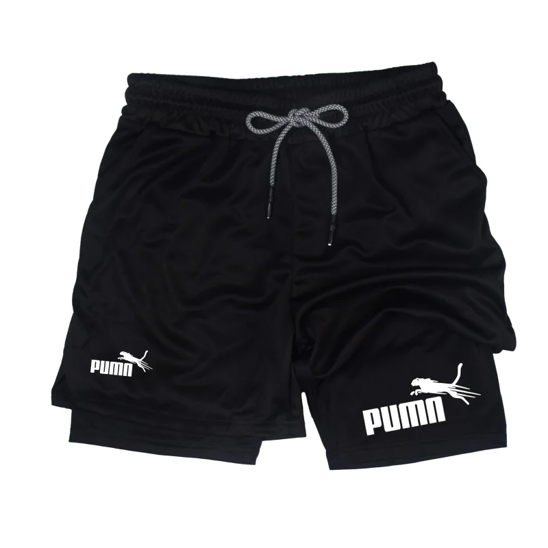 Summer Breathable Two-in-one Double-layer Shorts Men's Elastic Compression Shorts Quick-drying Multi-functional Shorts M-3xl
Summer Breathable Two-in-one Double-layer Shorts Men's Elastic Compression Shorts Quick-drying Multi-functional Shorts M-3xl