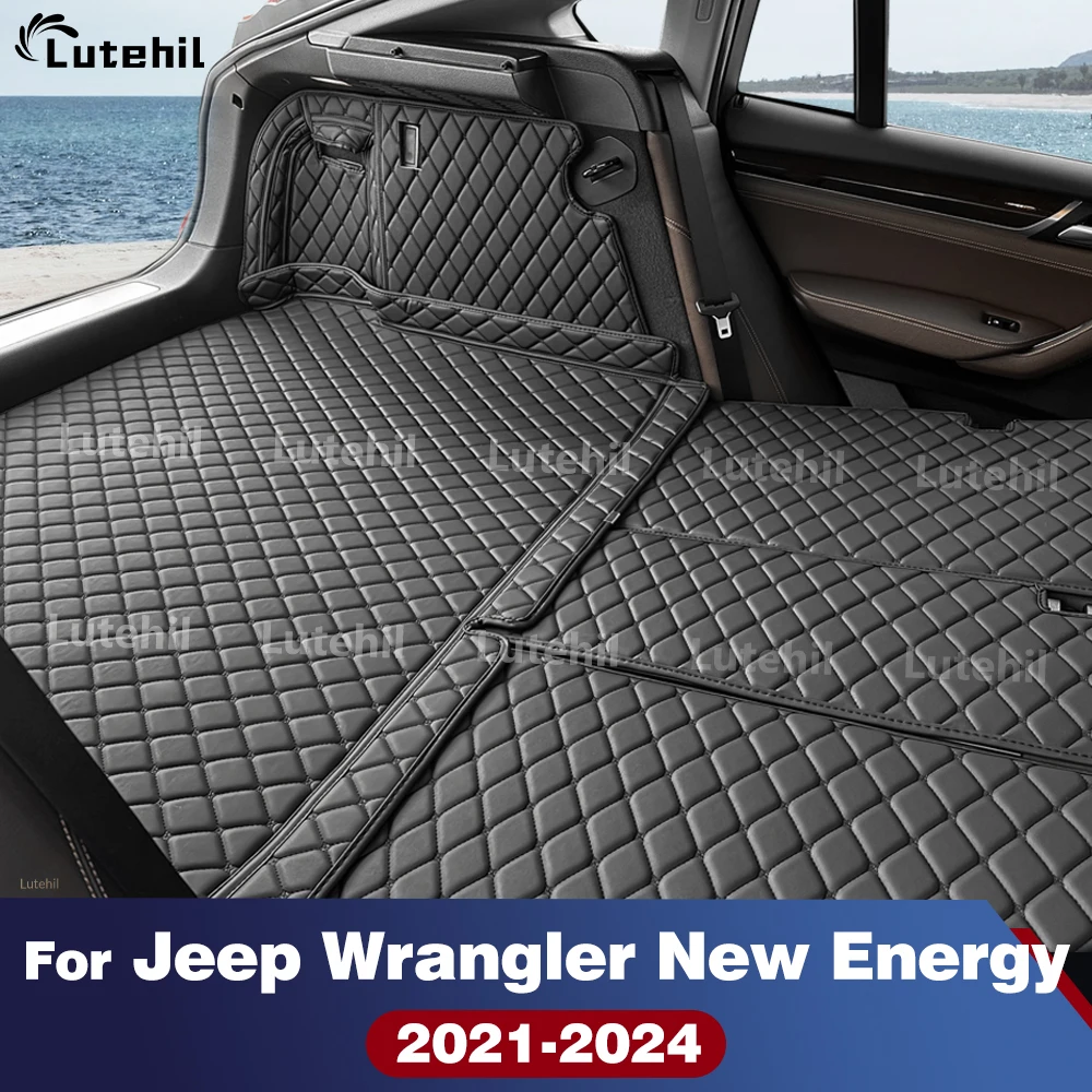 Cargo Liner For Jeep Wrangler New Energy 2021-2024 23 22 All Weather Trunk Mat Carpet with Backrest Protectors Cargo Mat
Cargo Liner For Jeep Wrangler New Energy 2021-2024 23 22 All Weather Trunk Mat Carpet with Backrest Protectors Cargo Mat
