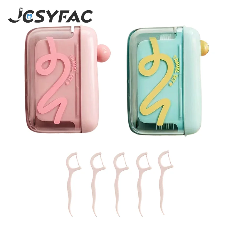Portable Automatic Ejectable Floss Dispenser With 10Pcs Floss Oral Care Dental Floss Box Disposable Flossing Sticks
Portable Automatic Ejectable Floss Dispenser With 10Pcs Floss Oral Care Dental Floss Box Disposable Flossing Sticks