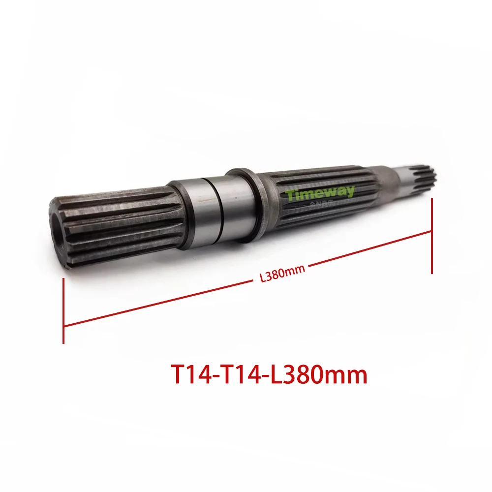 Hydraulic Pump Repair Kit Drive Shaft for K3V180 KAWASAKI Piston Pump Spare Part Pump Shaft T14*T14*380mm
Hydraulic Pump Repair Kit Drive Shaft for K3V180 KAWASAKI Piston Pump Spare Part Pump Shaft T14*T14*380mm