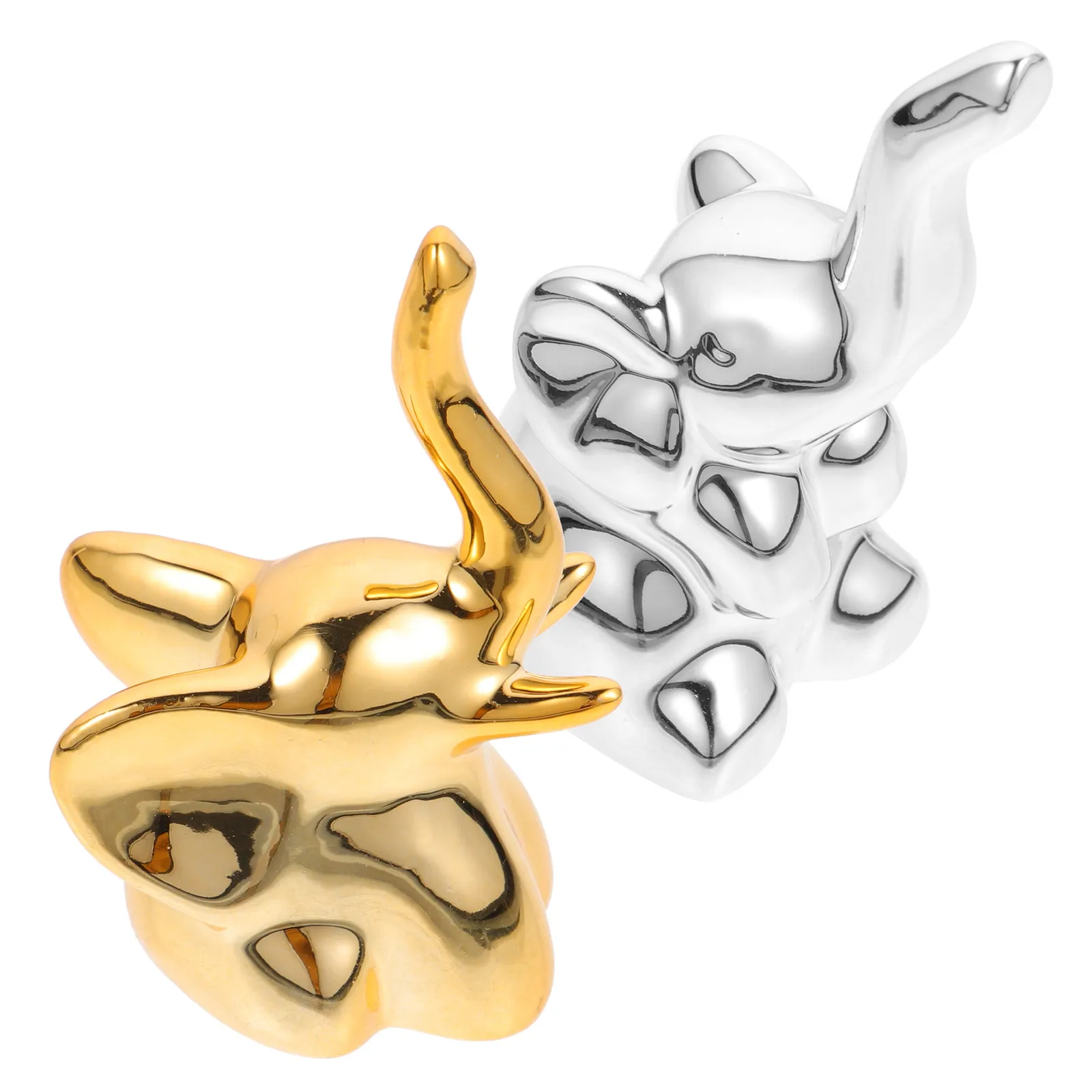 2Pcs Ceramic Elephant Ring Holder Small Ring Organizer Display Stand for Jewelry Vanity Table Storage and Rings Display Rack
2Pcs Ceramic Elephant Ring Holder Small Ring Organizer Display Stand for Jewelry Vanity Table Storage and Rings Display Rack