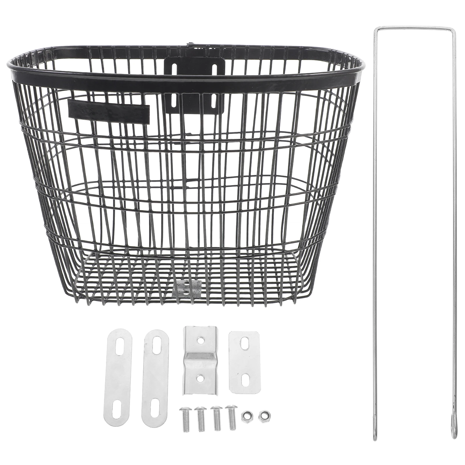 Bicycle Basket 52 Bars Bike Front Rear Carrier Rack Black Sturdy Durable Easy Install Stable Safe Storage Decorative Outdoor Use
Bicycle Basket 52 Bars Bike Front Rear Carrier Rack Black Sturdy Durable Easy Install Stable Safe Storage Decorative Outdoor Use