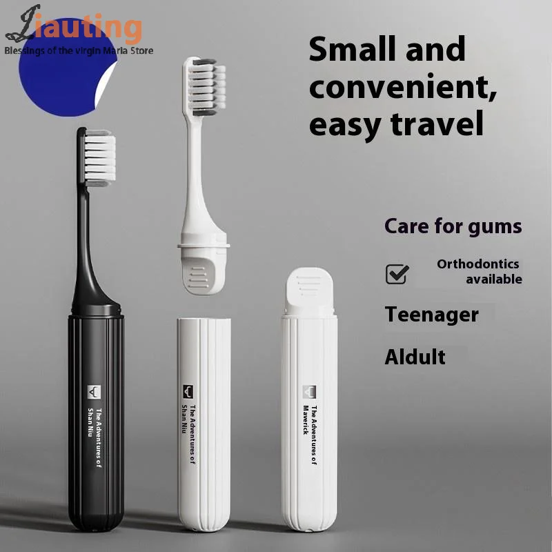 1pcs Toothbrush Clean Braces Dental Tooth Brush Ultra-Fine Soft Bristle Toothbrush Oral Care Removable Folding Storage Design
1pcs Toothbrush Clean Braces Dental Tooth Brush Ultra-Fine Soft Bristle Toothbrush Oral Care Removable Folding Storage Design