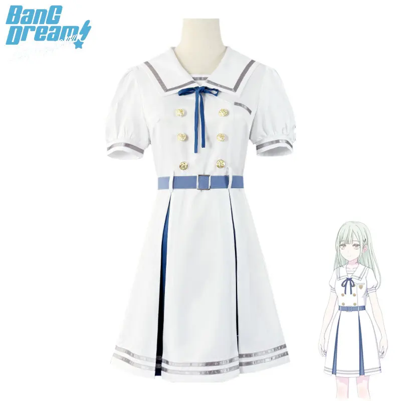 BanG Dream! MyGO!!!!! Tsukinomori Summer Uniform Full Set Wakaba Mutsumi & Kurata Mashiro Cosplay Costumes Sailor Style Uniforms
BanG Dream! MyGO!!!!! Tsukinomori Summer Uniform Full Set Wakaba Mutsumi & Kurata Mashiro Cosplay Costumes Sailor Style Uniforms