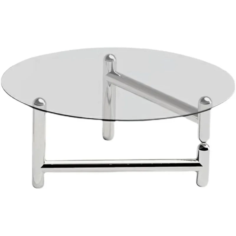 Ins wind Koons balloon dog coffee table small luxury modern minimalist metal stainless steel round glass coffee table.
Ins wind Koons balloon dog coffee table small luxury modern minimalist metal stainless steel round glass coffee table.