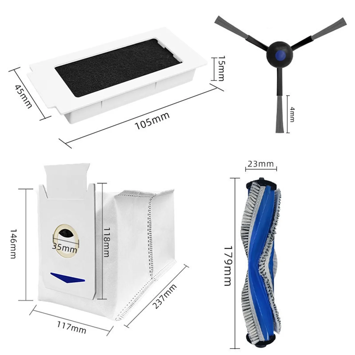 Top-r для Ecovacs Debot T30 Pro Omni/T30 Pro, аксессуары для пылесоса, основная боковая щетка, фильтр Hepa, швабра, ткань для пыли
Top-r для Ecovacs Debot T30 Pro Omni/T30 Pro, аксессуары для пылесоса, основная боковая щетка, фильтр Hepa, швабра, ткань для пыли