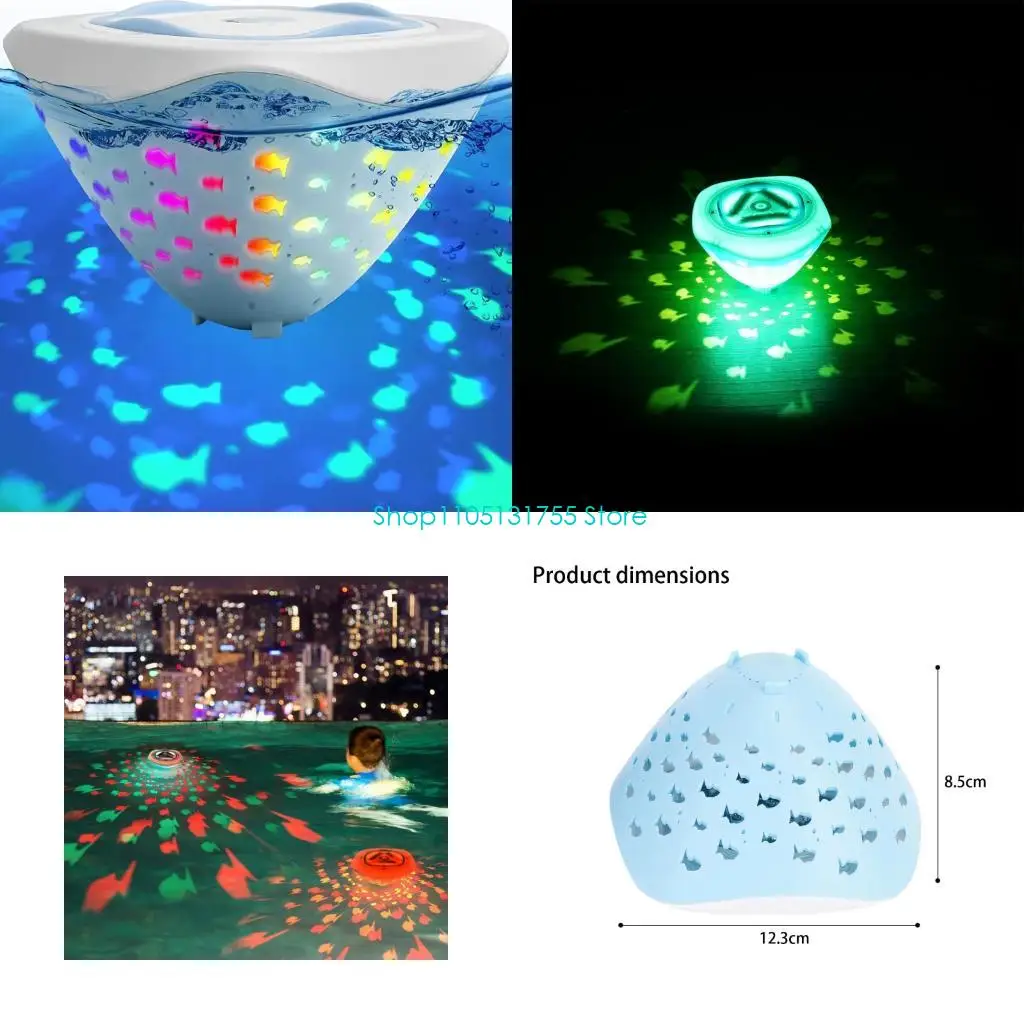 K0EF Floating Waterproof LED Bath Light Displays Fish designs In 7 pitches
K0EF Floating Waterproof LED Bath Light Displays Fish designs In 7 pitches