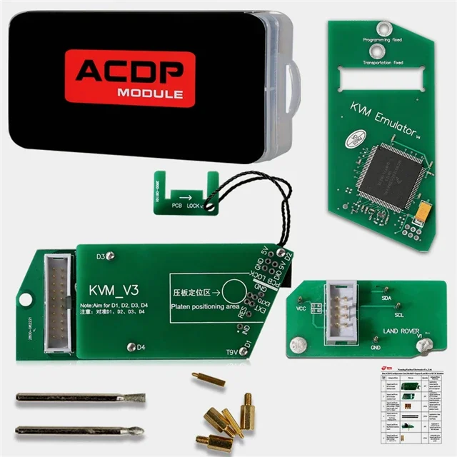 Yanhua Mini ACDP Module9 Land Rover Key Programming Support KVM from 2015-2018 Add Key & All Key Lost
Yanhua Mini ACDP Module9 Land Rover Key Programming Support KVM from 2015-2018 Add Key & All Key Lost
