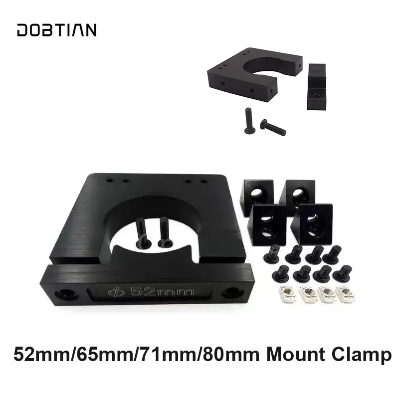Openbuilds Router Spindle Mount Kit 52mm 65mm 71mm 80mm Diameter for CNC Router CNC C-BEAM Engraving Milling Machine DIY parts
Openbuilds Router Spindle Mount Kit 52mm 65mm 71mm 80mm Diameter for CNC Router CNC C-BEAM Engraving Milling Machine DIY parts