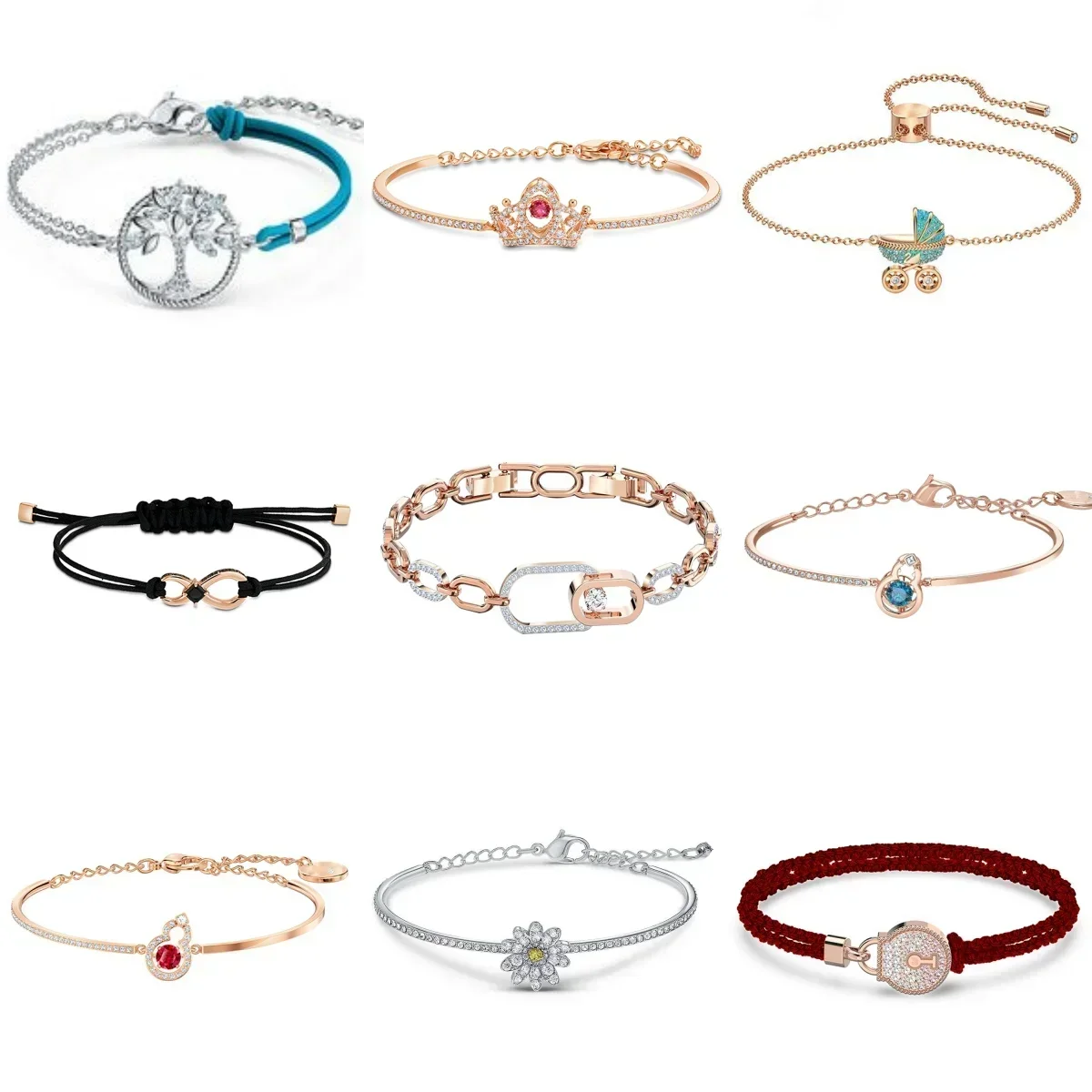 2025 new 925 silver Austrian original Rose gold Crystal Crown bracelet Red Rope jewelry bracelet is the girl's birthday gift
2025 new 925 silver Austrian original Rose gold Crystal Crown bracelet Red Rope jewelry bracelet is the girl's birthday gift