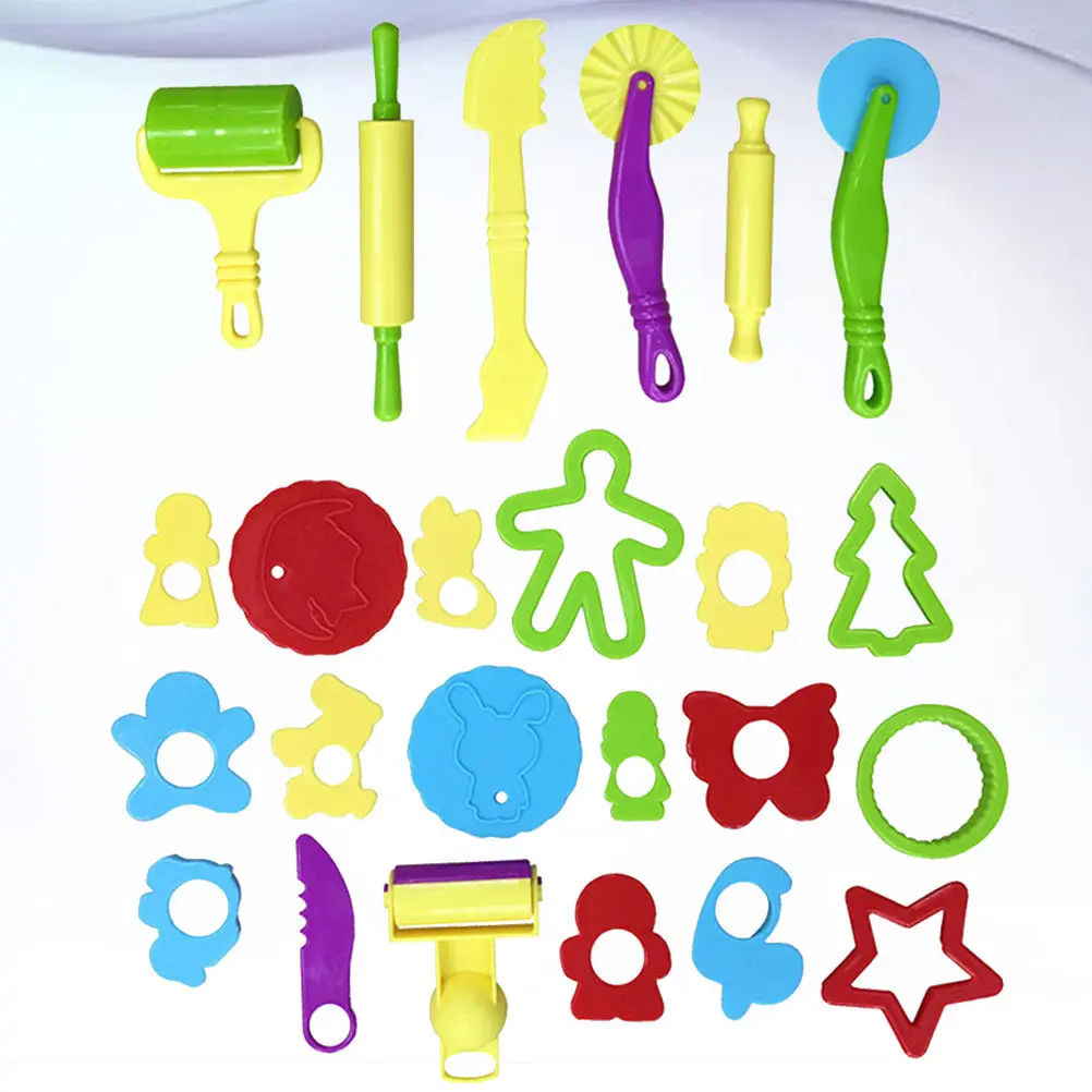 24Pcs Plasticine Animal Molds Kit Colorful Clay Tools DIY Clay Molds Creative Educational Fun for Children Plasticine Tools
24Pcs Plasticine Animal Molds Kit Colorful Clay Tools DIY Clay Molds Creative Educational Fun for Children Plasticine Tools