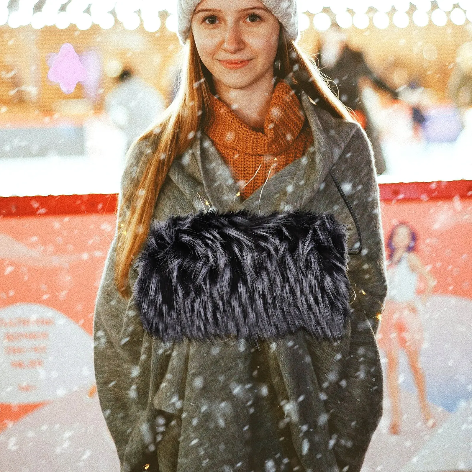 Winter Hand Warmer Soft Thickened Faux Hand Muff Super Warm Arm Muff Small Hands Cushion Outdoor Thermal Winter Warm Cushion
Winter Hand Warmer Soft Thickened Faux Hand Muff Super Warm Arm Muff Small Hands Cushion Outdoor Thermal Winter Warm Cushion