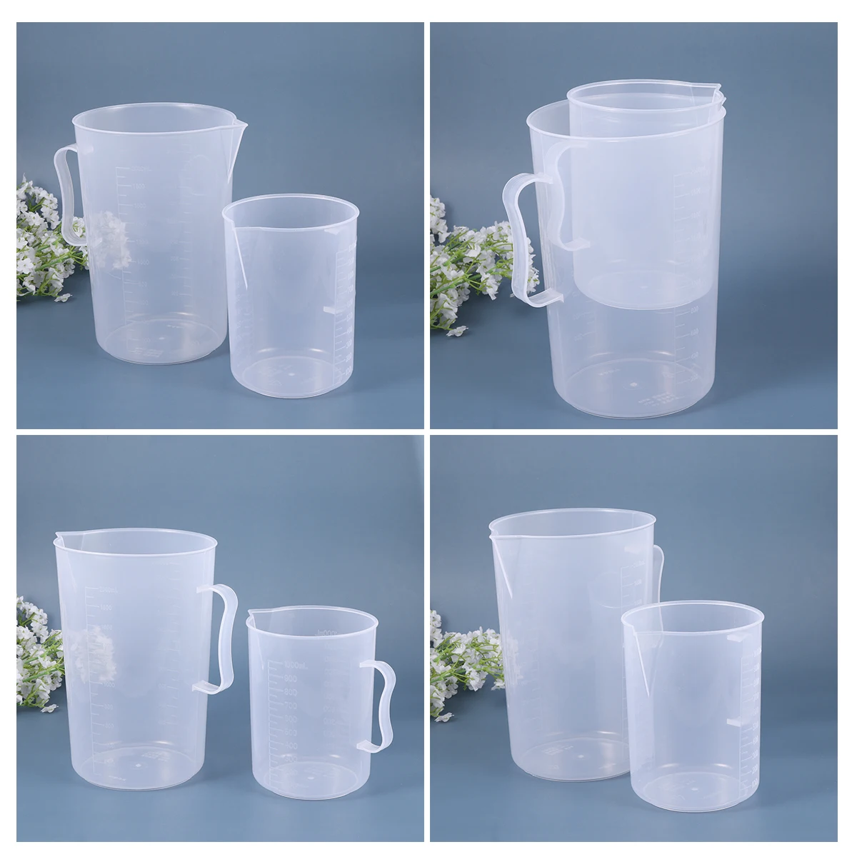 2 Pcs Measuring Cup Measure Translucent Baking Cups High Capacity Pitcher Kitchen
2 Pcs Measuring Cup Measure Translucent Baking Cups High Capacity Pitcher Kitchen