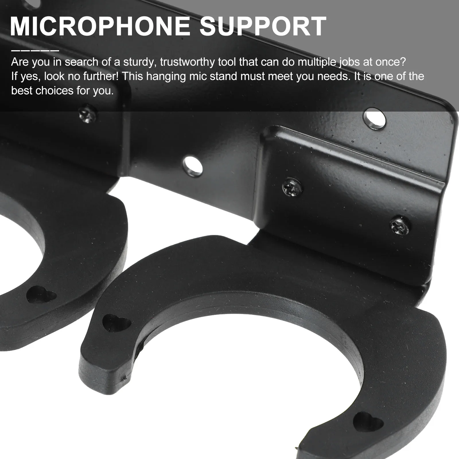 Microphone Hanging Rack Wall Mount Mic Stand Holder Stable Clean Home Studio Tight Safe Prevent Fall Easy Install Durable
Microphone Hanging Rack Wall Mount Mic Stand Holder Stable Clean Home Studio Tight Safe Prevent Fall Easy Install Durable