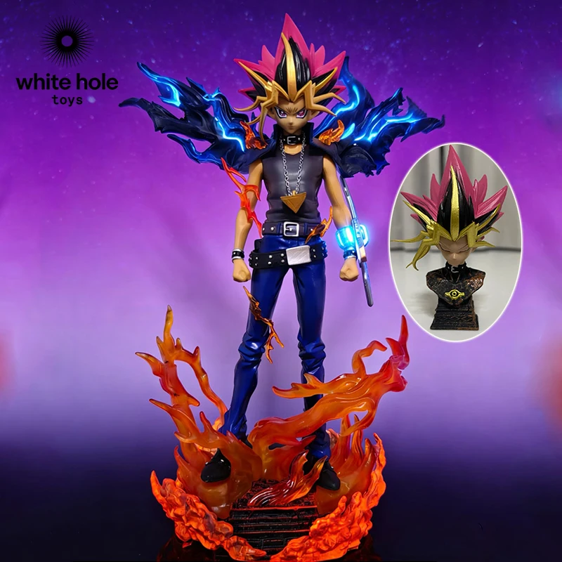 Anime Yu-Gi-Oh! 28cm Yugi Muto Figure ATEM Action Figure Model GK Boxed Collectible Ornament Figurines Gifts for Boys and Girl
Anime Yu-Gi-Oh! 28cm Yugi Muto Figure ATEM Action Figure Model GK Boxed Collectible Ornament Figurines Gifts for Boys and Girl