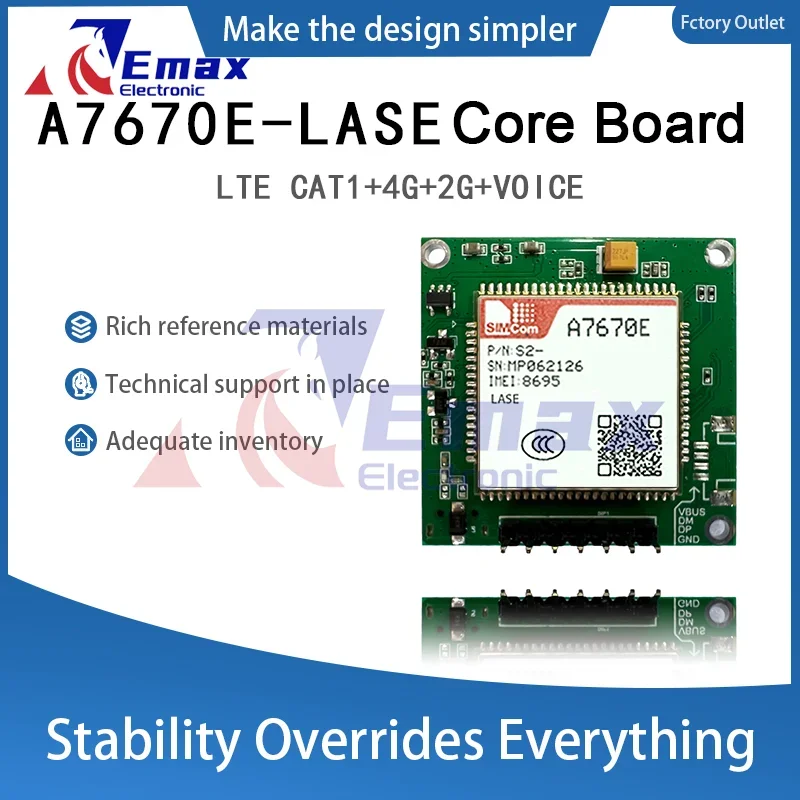 Основная плата SIMcom A7670E-LASE A7670E-LASE Макетная плата LTE CAT1+4G+2G+голос не поддерживается GPS
Основная плата SIMcom A7670E-LASE A7670E-LASE Макетная плата LTE CAT1+4G+2G+голос не поддерживается GPS