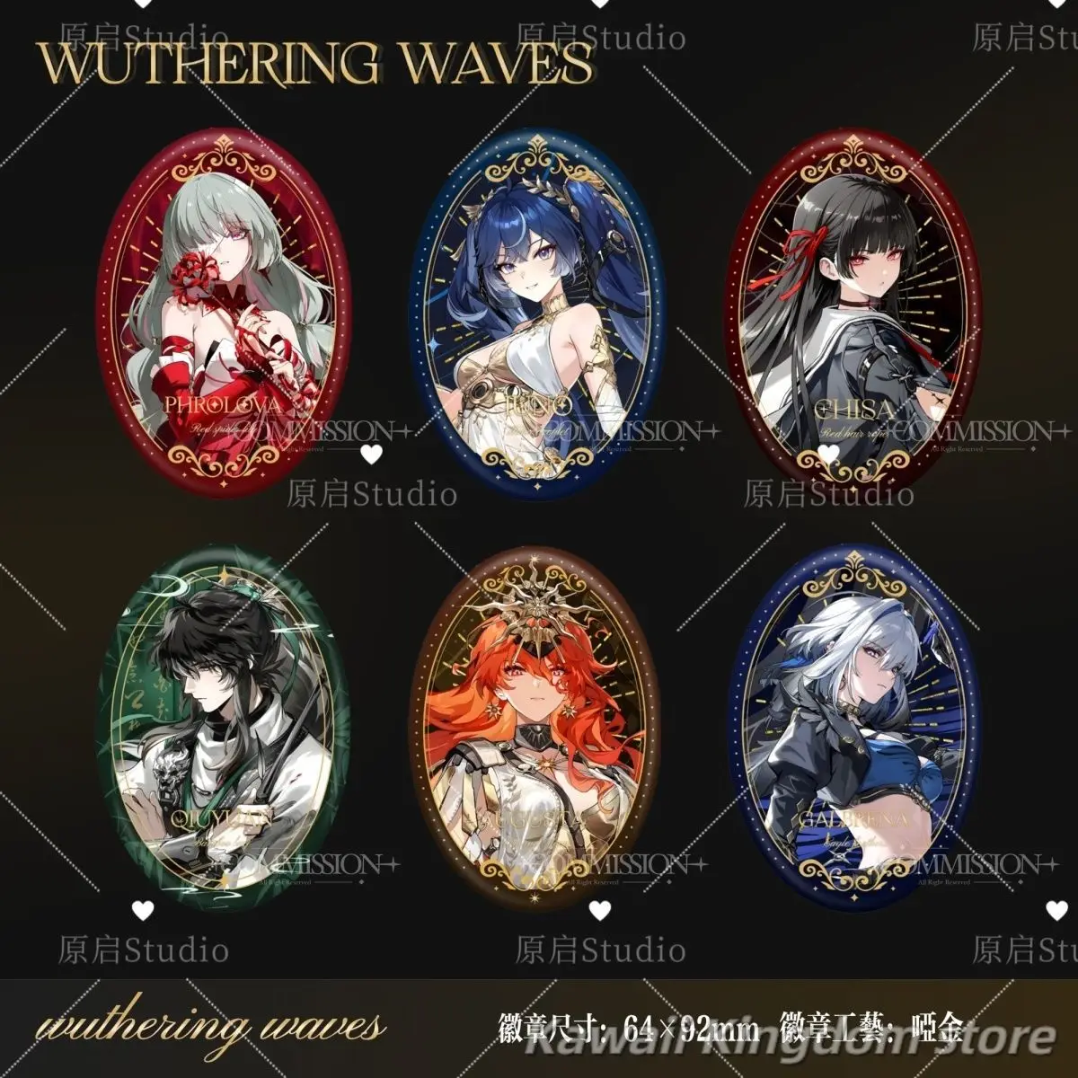 Wuthering Waves Flolo Qiu Yuan Gabriela Augusta Chisa Button Pin Anime Cartoon Brooch Badge Backpack Accessories Decor Fans
Wuthering Waves Flolo Qiu Yuan Gabriela Augusta Chisa Button Pin Anime Cartoon Brooch Badge Backpack Accessories Decor Fans