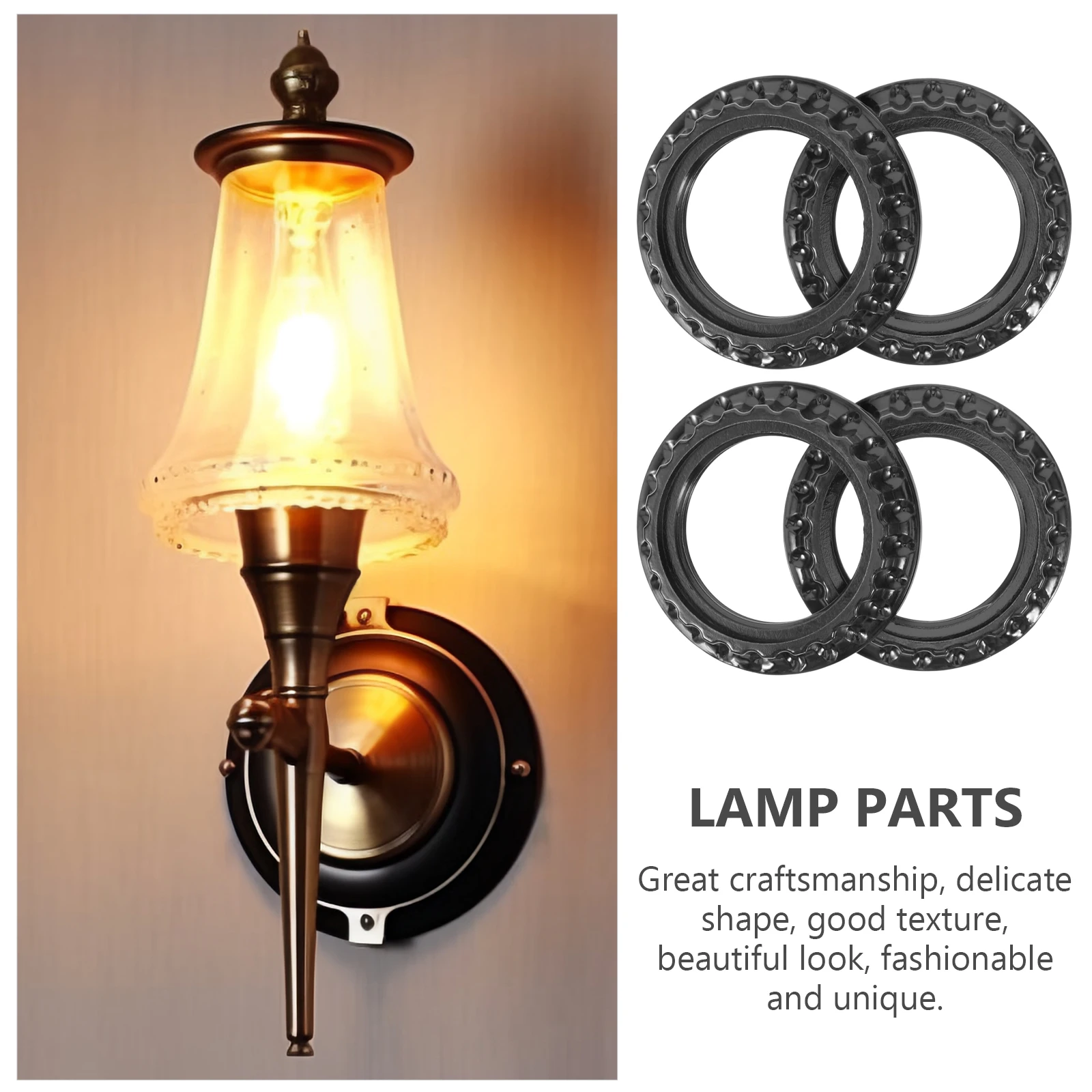 10pcs E26 Lamp Shade Ring Plastic Fixing Wood Design Replacement Parts Lampshade Reducer Chandelier Adapter Collar Ring For
10pcs E26 Lamp Shade Ring Plastic Fixing Wood Design Replacement Parts Lampshade Reducer Chandelier Adapter Collar Ring For