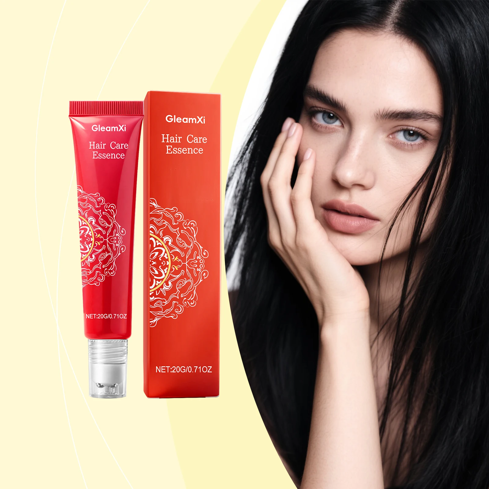 Hair Serum Extracted with Rosemary Essence, Gently Nourishes Hair, Controls Oil, Hydrates without Greasiness
Hair Serum Extracted with Rosemary Essence, Gently Nourishes Hair, Controls Oil, Hydrates without Greasiness