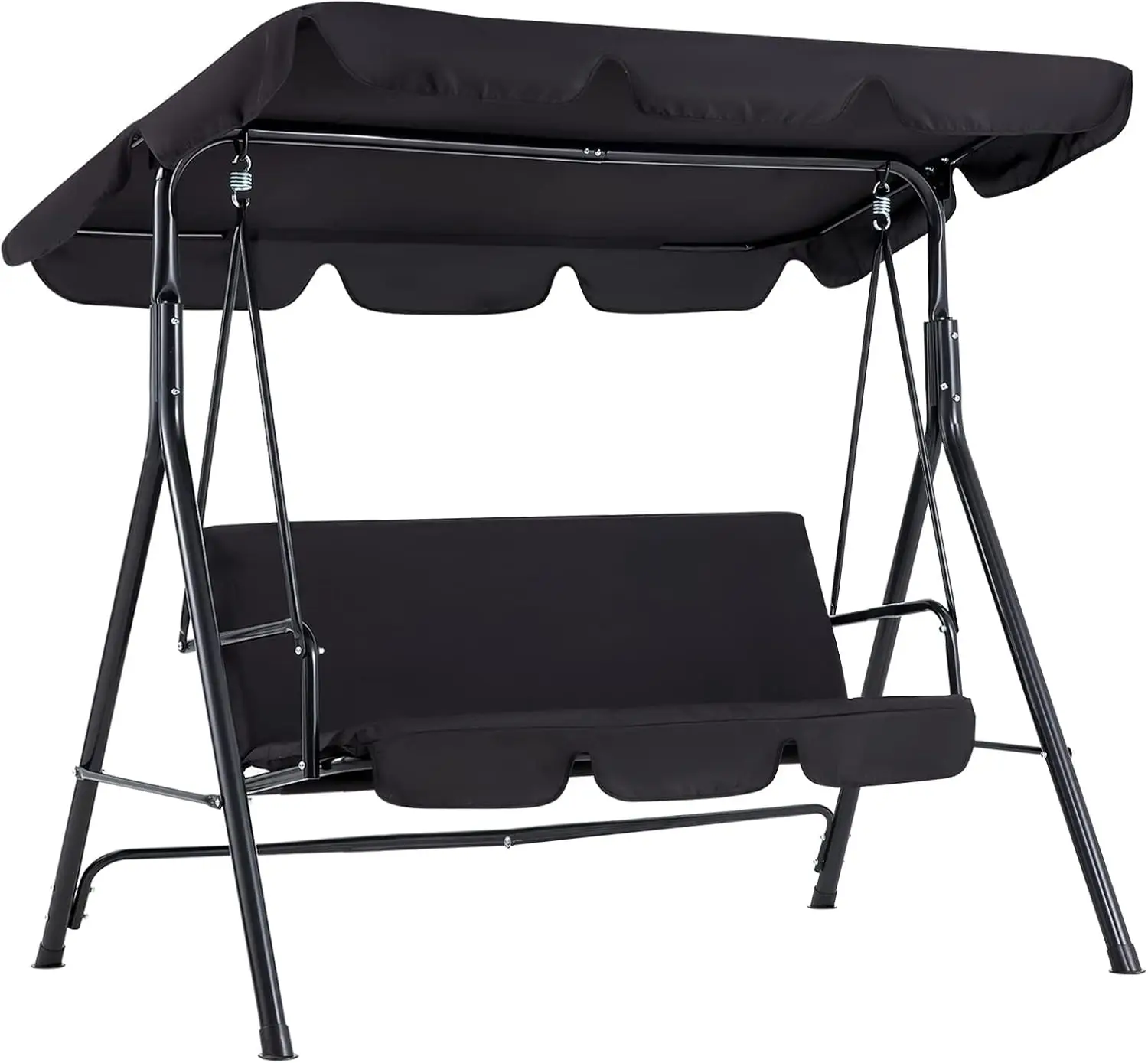 Esright Patio Swings Outdoor, 2-Seat Glider Porch Bench with Removable Cushion and Adjustable Shade, Swing Chairs for Garden, Po
Esright Patio Swings Outdoor, 2-Seat Glider Porch Bench with Removable Cushion and Adjustable Shade, Swing Chairs for Garden, Po