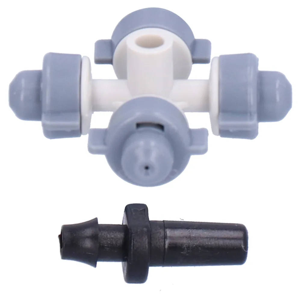 50Set Durable Plastic Irrigation Nozzle with Hanging Hooks Fine Mist Misting Sprinkler Lightweight Atomizer Nozzle Bush Cooling
50Set Durable Plastic Irrigation Nozzle with Hanging Hooks Fine Mist Misting Sprinkler Lightweight Atomizer Nozzle Bush Cooling