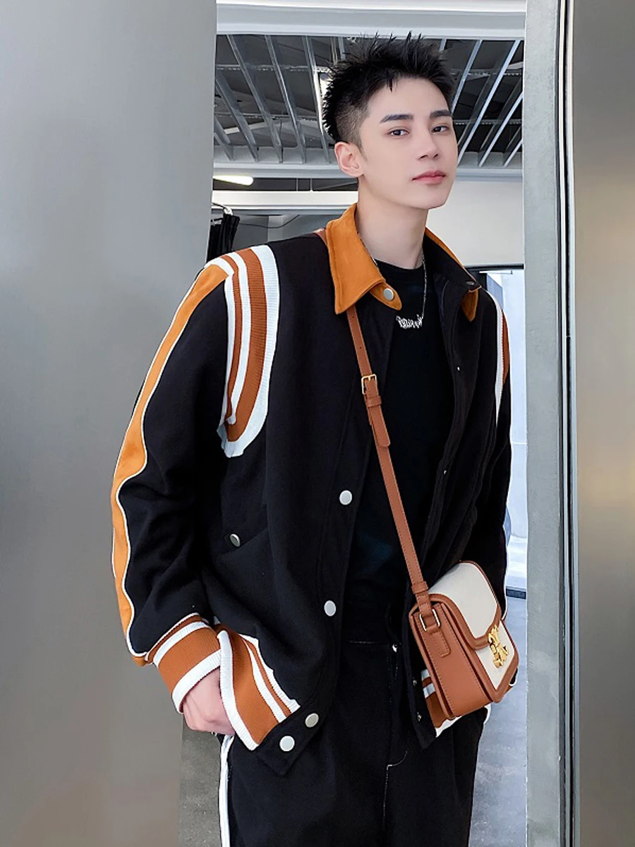 2023 Brand New Men's Coat British Men Contrast Windbreaker Casual Woolen Blends Coat Man Commuter Business Overcoat Outwear H27
2023 Brand New Men's Coat British Men Contrast Windbreaker Casual Woolen Blends Coat Man Commuter Business Overcoat Outwear H27