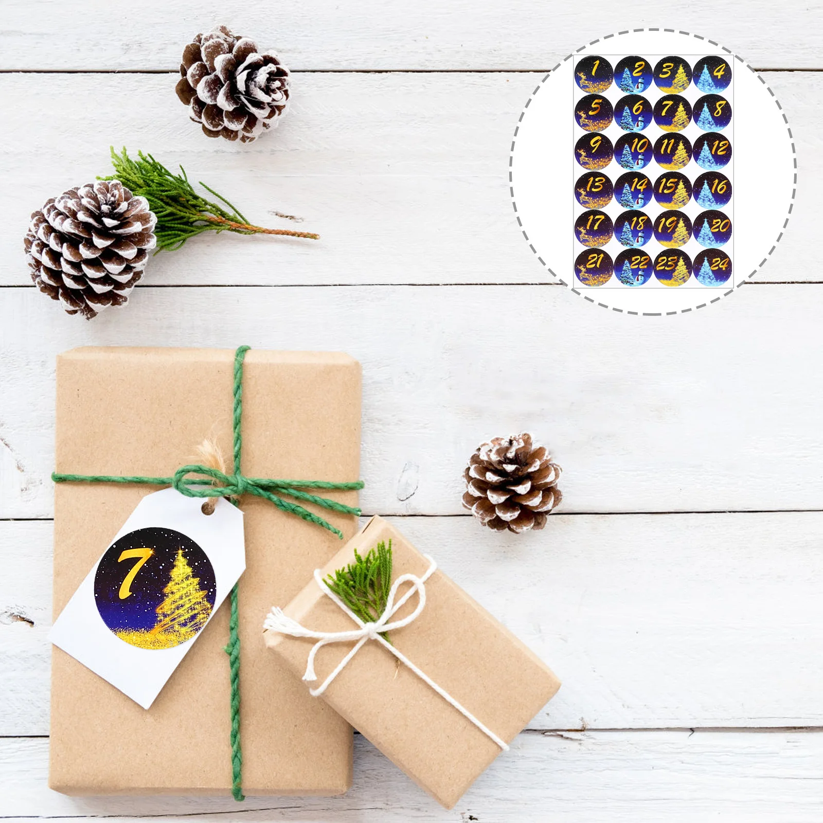 6 Sheets Christmas Number Stickers Self Adhesive Candy Gift Bag Seal Labels Decorative Removable Party Stickers
6 Sheets Christmas Number Stickers Self Adhesive Candy Gift Bag Seal Labels Decorative Removable Party Stickers