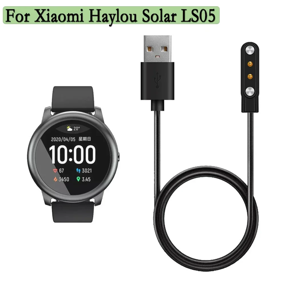 Charger For Xiaomi Haylou Solar LS05 USB Charge Cable 100cm Charging Data Power Adapter Watch Accessories
Charger For Xiaomi Haylou Solar LS05 USB Charge Cable 100cm Charging Data Power Adapter Watch Accessories