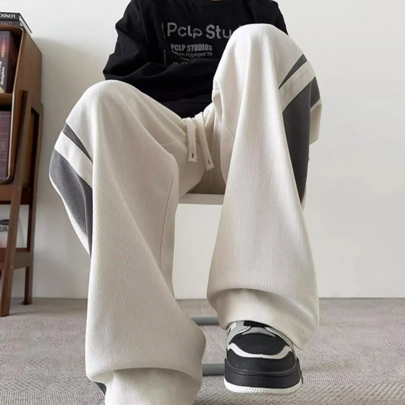 Men's Sweatpants Fleece-lined and Extra Thick Male Sports Pants Corduroy Straight Deals Trend Clearance Sale Korean Y2k Trousers
Men's Sweatpants Fleece-lined and Extra Thick Male Sports Pants Corduroy Straight Deals Trend Clearance Sale Korean Y2k Trousers