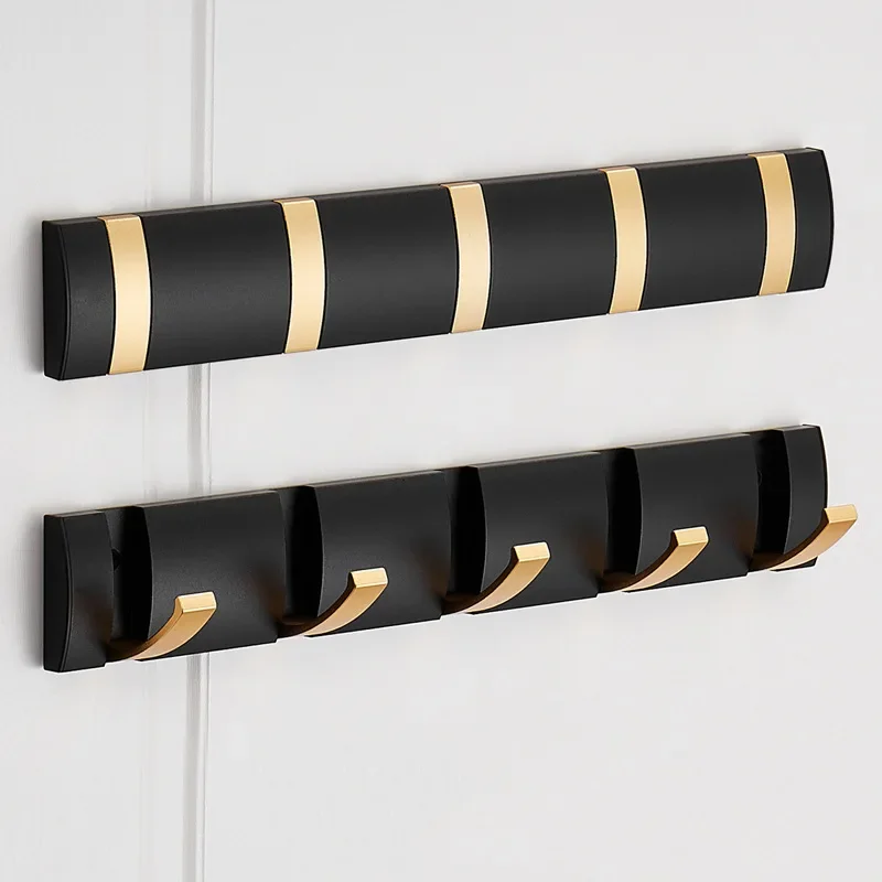 Black Golden Folding Robe Hooks Towel Hanger Nail Free Installation Wall Rack Hooks Coat Clothes Holder for Bathroom Kitchen
Black Golden Folding Robe Hooks Towel Hanger Nail Free Installation Wall Rack Hooks Coat Clothes Holder for Bathroom Kitchen