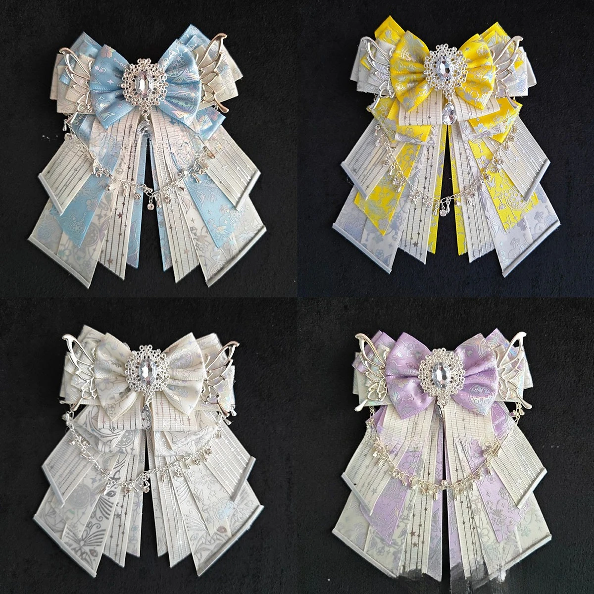 Cosplay Anime Accessories Lolita Shirt Dress Bow Tie Brooch Original Handmade Women's Jewelry Concert Glow Stick Charm Cute Gift
Cosplay Anime Accessories Lolita Shirt Dress Bow Tie Brooch Original Handmade Women's Jewelry Concert Glow Stick Charm Cute Gift