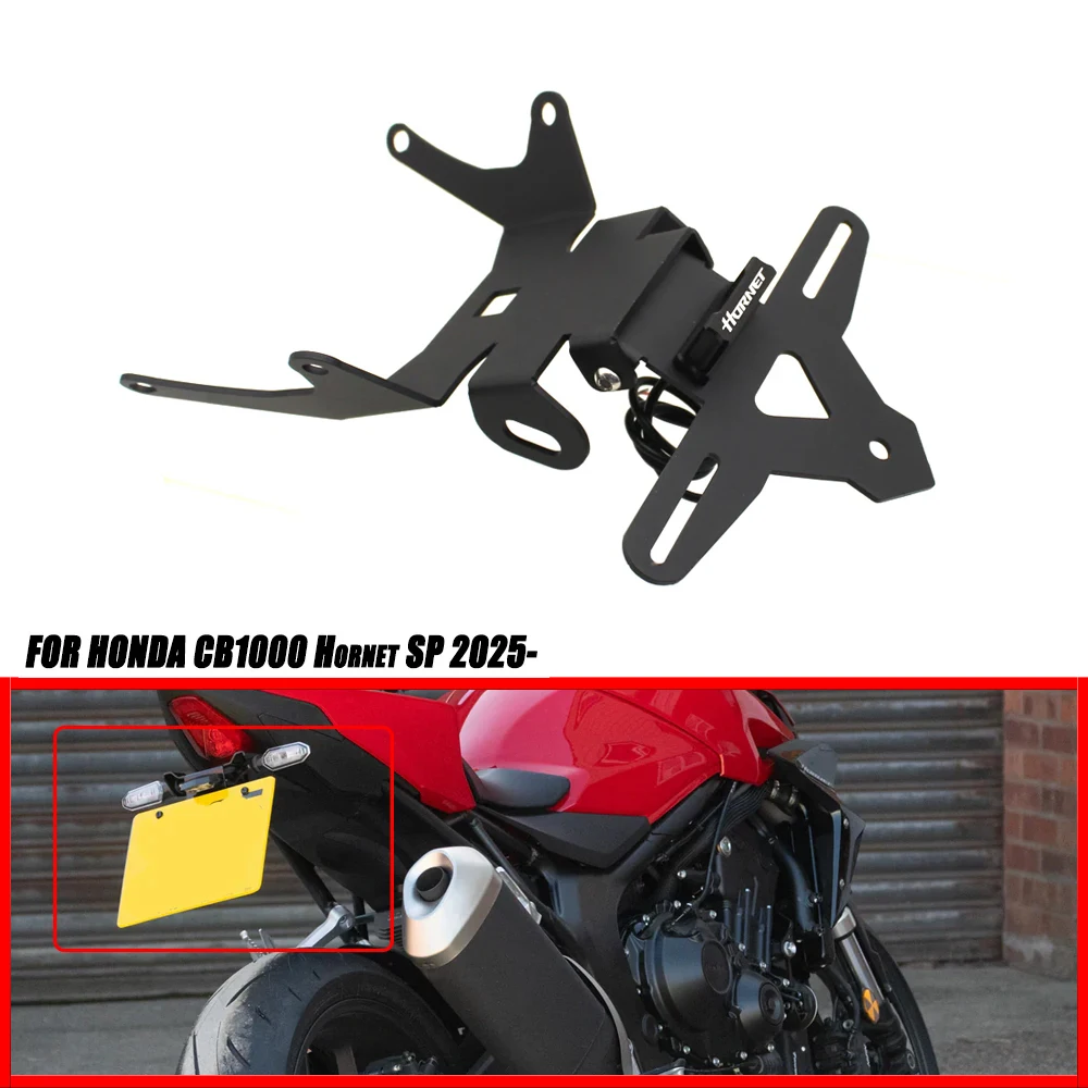 Мотоцикл для HONDA CB1000 Hornet SP 2025 CB 1000, складной держатель номерного знака, хвостовое аккуратное крыло, элиминатор, светодиодный светильник 
Мотоцикл для HONDA CB1000 Hornet SP 2025 CB 1000, складной держатель номерного знака, хвостовое аккуратное крыло, элиминатор, светодиодный светильник