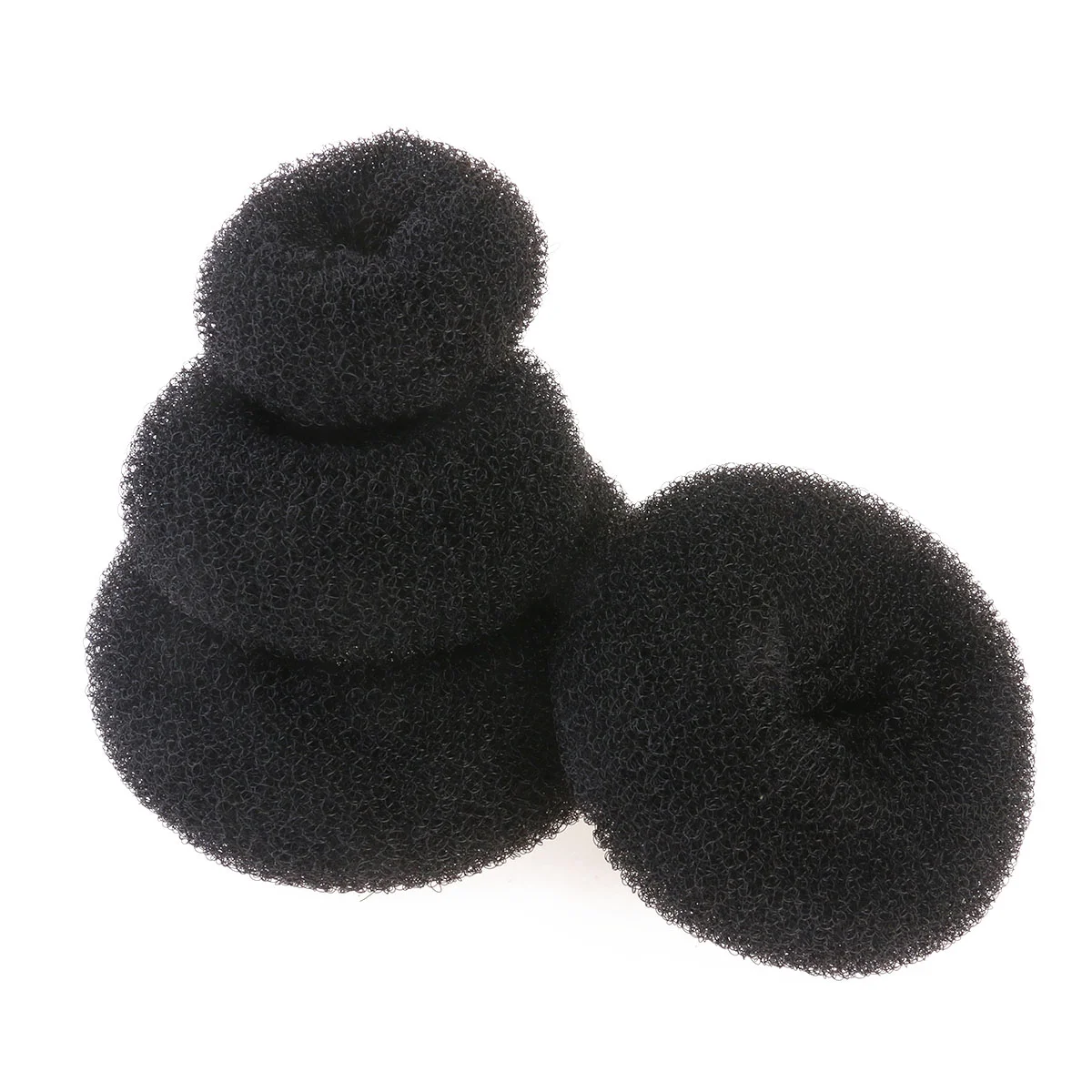 4pcs Hot Hair Donut Bun Ring Styler Maker 1-Piece for Each Small Medium Large and Plus Large Size (Black)
4pcs Hot Hair Donut Bun Ring Styler Maker 1-Piece for Each Small Medium Large and Plus Large Size (Black)