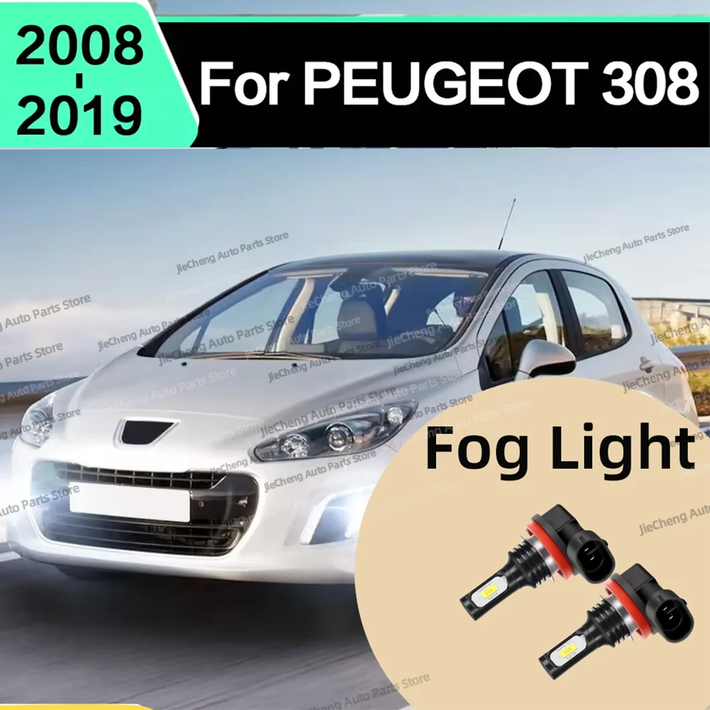 2Pcs H11 LED Car Fog Lamp Front Fog Light Bulbs 25000LM Plug and Play For PEUGEOT 308 2008-2019 2012 2013 2014 2015 2016 2017
2Pcs H11 LED Car Fog Lamp Front Fog Light Bulbs 25000LM Plug and Play For PEUGEOT 308 2008-2019 2012 2013 2014 2015 2016 2017