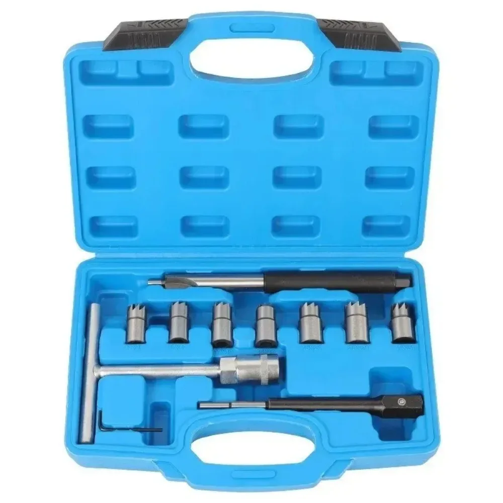 Universal for Clean Kit Auto Repair Tool Automotive Car Diesel Injector Seat Cutter Set Oil Nozzle Reamer Carbon Accessories
Universal for Clean Kit Auto Repair Tool Automotive Car Diesel Injector Seat Cutter Set Oil Nozzle Reamer Carbon Accessories