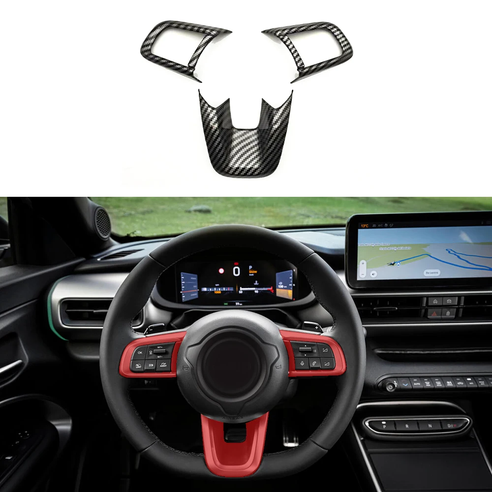 ABS Carbon Fiber Color Steering Wheel Frame Trim Cover For JEEP Avenger
ABS Carbon Fiber Color Steering Wheel Frame Trim Cover For JEEP Avenger