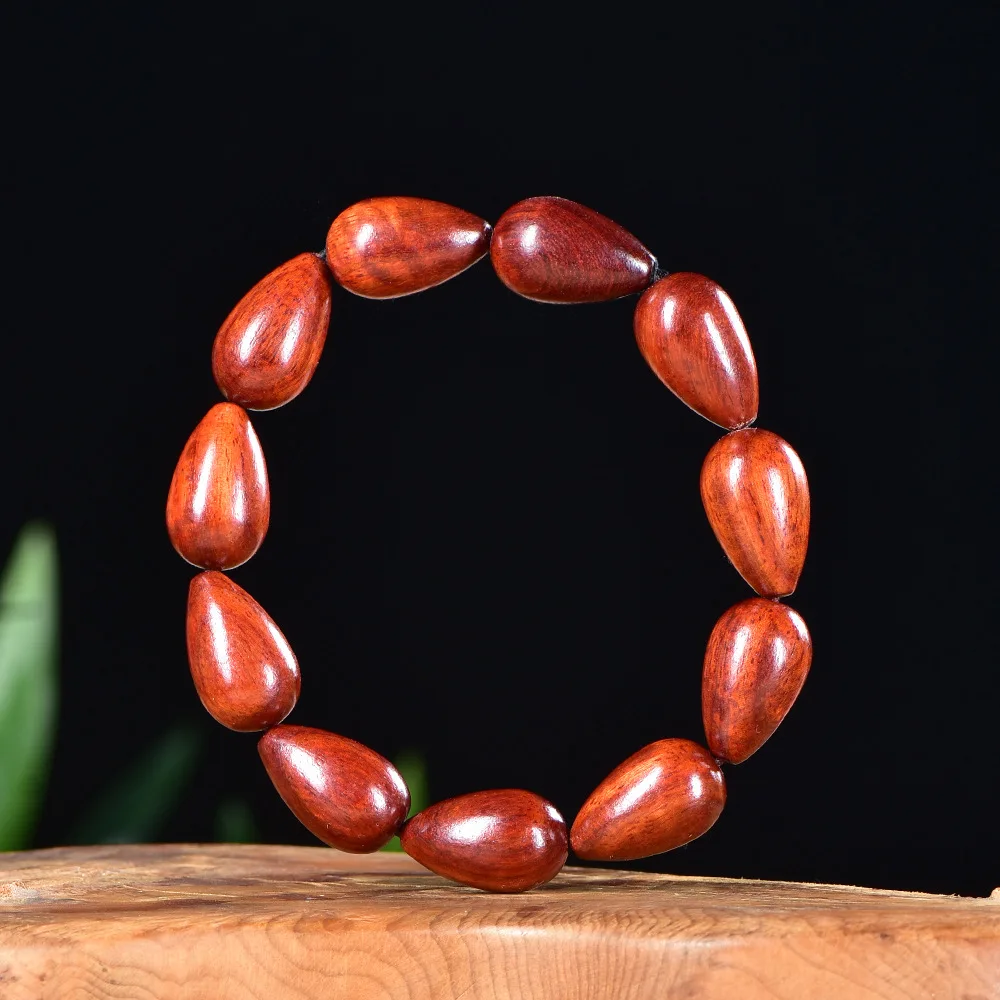 Natural Old Material Lobular Red Sandalwood Water Drop Beads Men's Sandalwood Beaded Bracelet Irregular Prayer Beads Gifts
Natural Old Material Lobular Red Sandalwood Water Drop Beads Men's Sandalwood Beaded Bracelet Irregular Prayer Beads Gifts