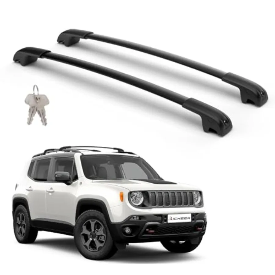 220LBS Roof Rack Cross Bars for 2015-2024 Renegade with Raised Side Rails Lockable Heavy Duty Aluminum Cross Bar with Anti-Thef
220LBS Roof Rack Cross Bars for 2015-2024 Renegade with Raised Side Rails Lockable Heavy Duty Aluminum Cross Bar with Anti-Thef