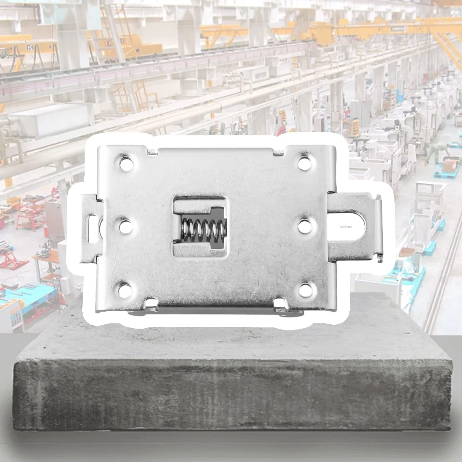 Industrial DIN 35mm Relay Mounting Bracket Aluminum Alloy Clips for Secure Circuit Board Installation on Rails
Industrial DIN 35mm Relay Mounting Bracket Aluminum Alloy Clips for Secure Circuit Board Installation on Rails