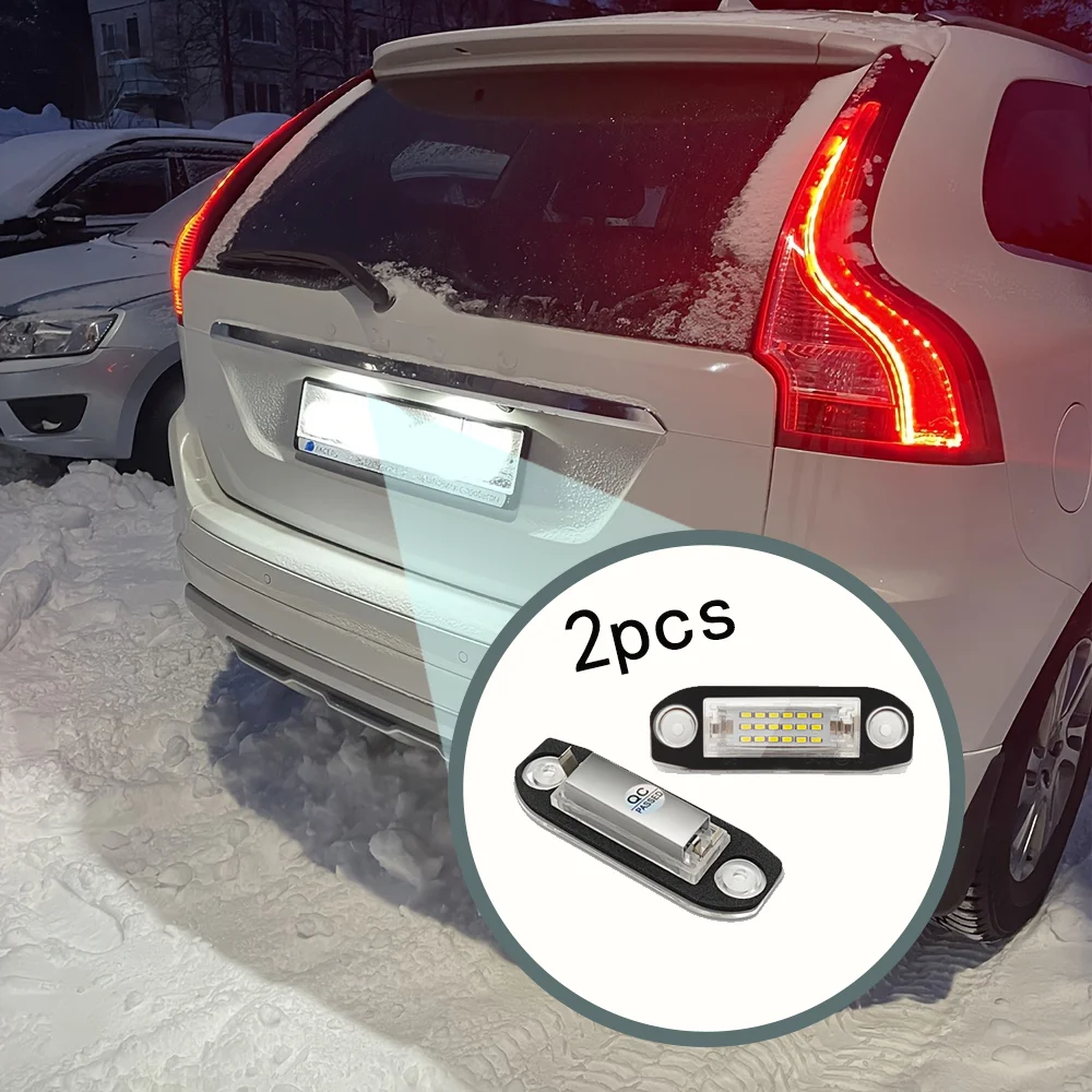 2 шт. высокояркие светодиодные фонари номерного знака Eco 12 В — простота установки, прочный FCC, подходит для Volvo XC90/XC60/S60 OEM: 30634190
2 шт. высокояркие светодиодные фонари номерного знака Eco 12 В — простота установки, прочный FCC, подходит для Volvo XC90/XC60/S60 OEM: 30634190