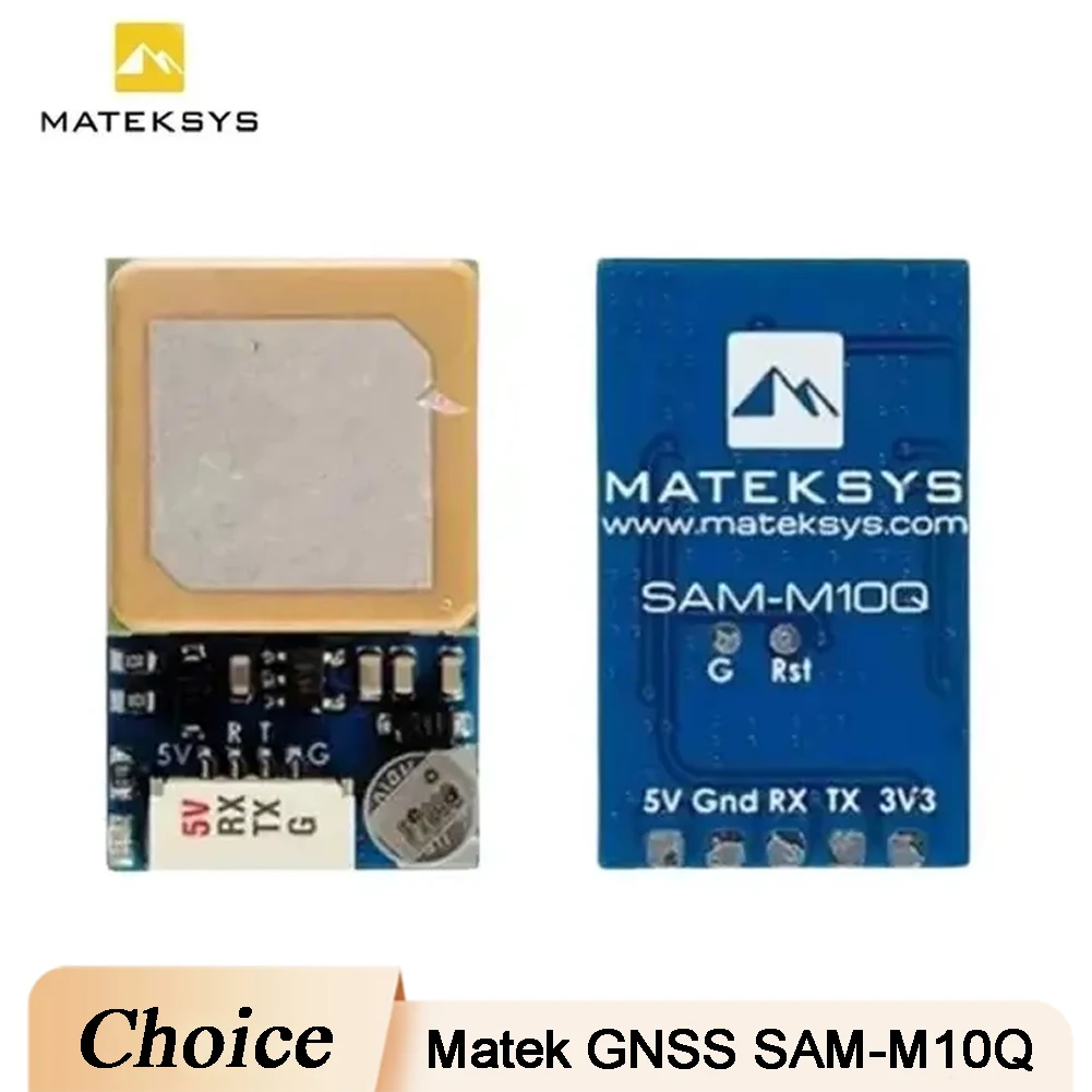 Новые системы Matek 2025 GNSS SAM-M10Q GPS 4–9 В с патч-антенной (15x15x4 мм) для гоночного дрона FPV и дальнего действия
Новые системы Matek 2025 GNSS SAM-M10Q GPS 4–9 В с патч-антенной (15x15x4 мм) для гоночного дрона FPV и дальнего действия