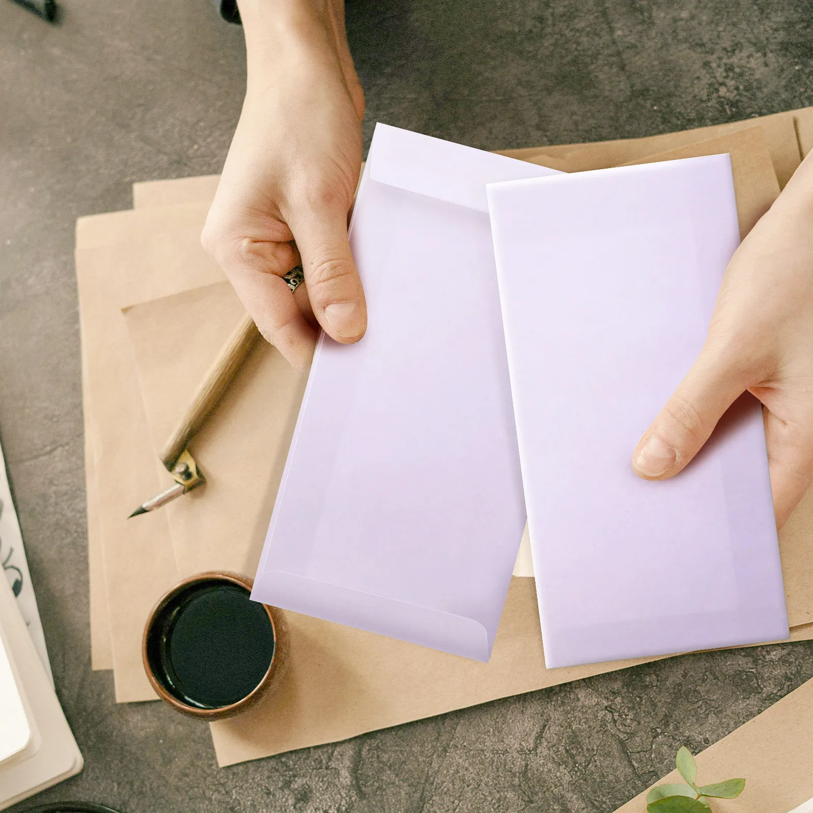 60Pcs Coin Envelopes Paper Self Seal Business Security Convenient Letter Size Multi-Function Storage Pouches for Cards
60Pcs Coin Envelopes Paper Self Seal Business Security Convenient Letter Size Multi-Function Storage Pouches for Cards