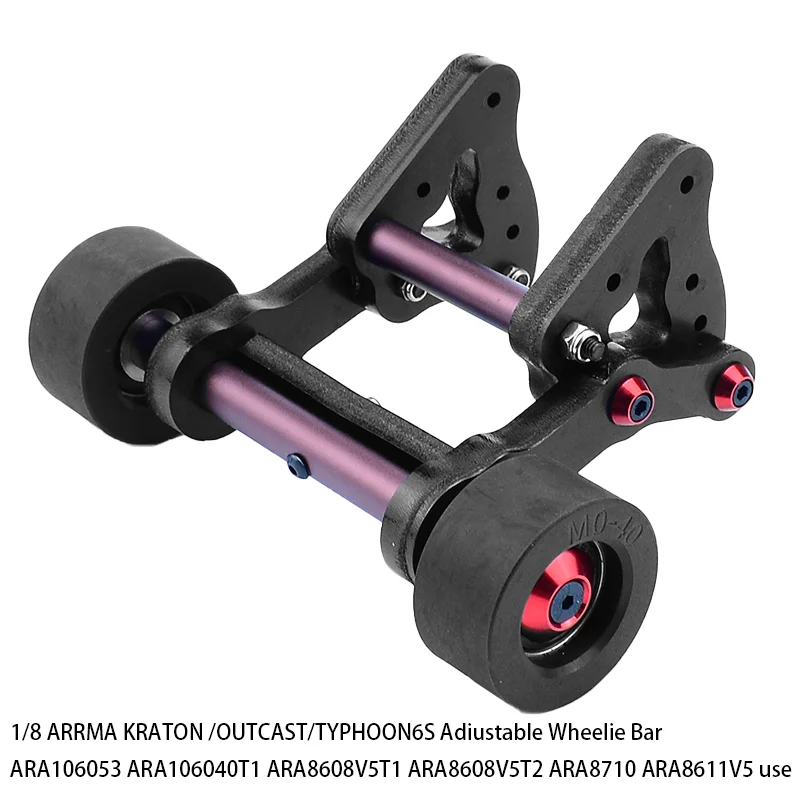 Adiustable Spring Wheelie Bar Set for 1/8 ARRMA RC KRATON EXB V1 V3 V4 V5 NOTORIOUS OUTCAST 6S TYPHON 6S Car
Adiustable Spring Wheelie Bar Set for 1/8 ARRMA RC KRATON EXB V1 V3 V4 V5 NOTORIOUS OUTCAST 6S TYPHON 6S Car