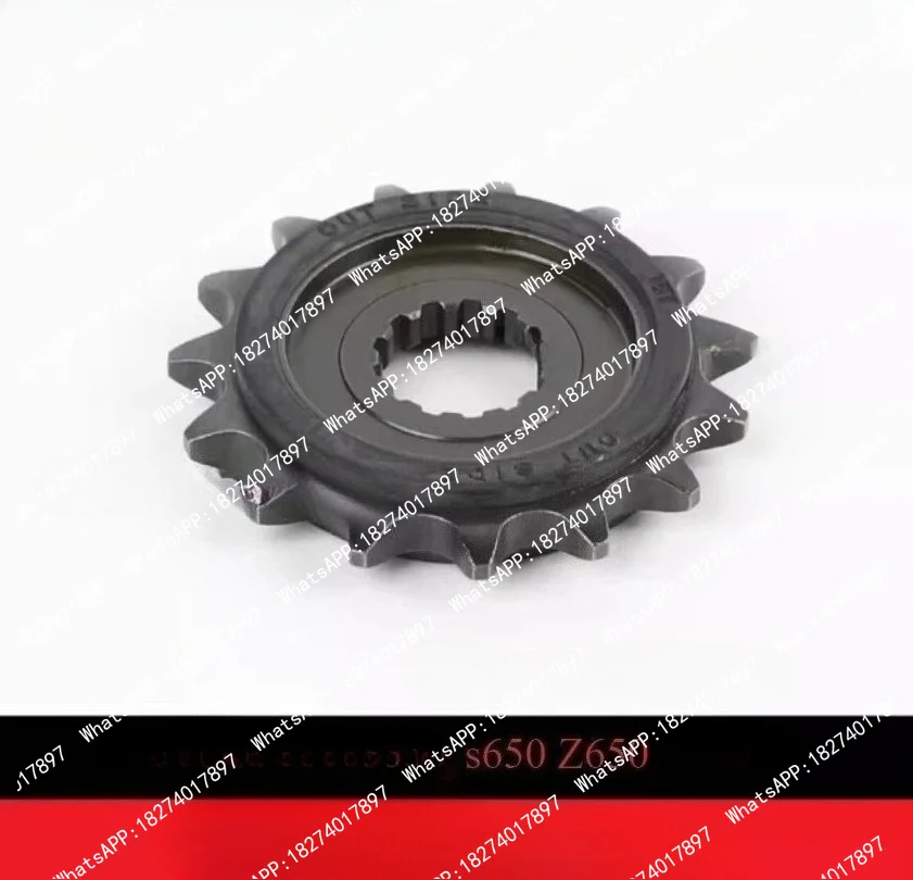 15T Motorcycle Front Sprocket Chain Wheel Fly Wheel Pinion For s650 Z650
15T Motorcycle Front Sprocket Chain Wheel Fly Wheel Pinion For s650 Z650