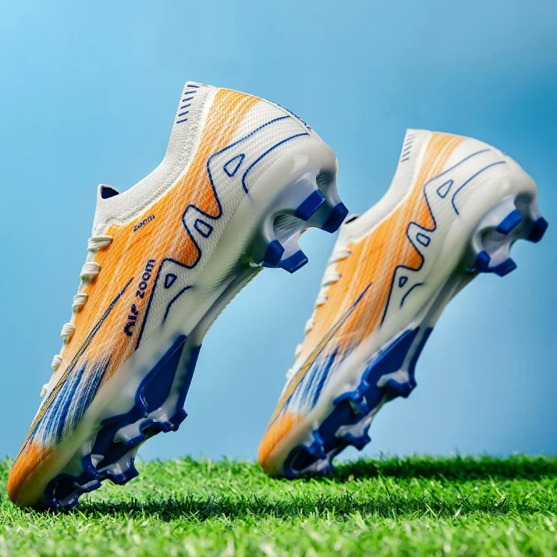 TF/FG New Football Field Boots Indoor Professional Soccer Shoes Society Fast Cleats Comfortable Football Shoes Sneaker Non Slip
TF/FG New Football Field Boots Indoor Professional Soccer Shoes Society Fast Cleats Comfortable Football Shoes Sneaker Non Slip