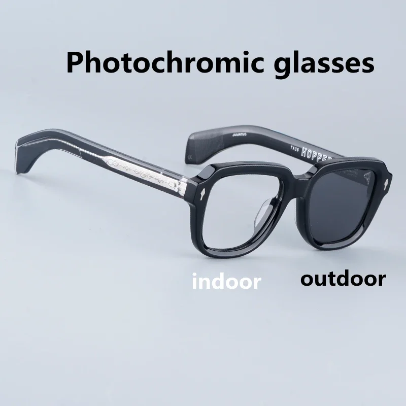 TAOS Big Square Photochromic Sunglasses Transit Uv400 Outdoor indoor Handmade Acetate Classical Retro Men Eyeglasses
TAOS Big Square Photochromic Sunglasses Transit Uv400 Outdoor indoor Handmade Acetate Classical Retro Men Eyeglasses
