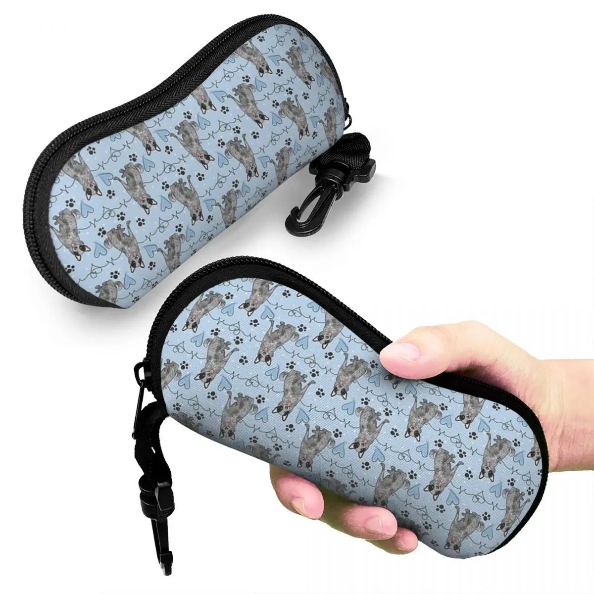 LOVE Blue Heeler Australian Cattle Dog 1 Shell Glasses Case Protective Sunglasses Box Women Men Soft Eyeglass Bag Pouch
LOVE Blue Heeler Australian Cattle Dog 1 Shell Glasses Case Protective Sunglasses Box Women Men Soft Eyeglass Bag Pouch