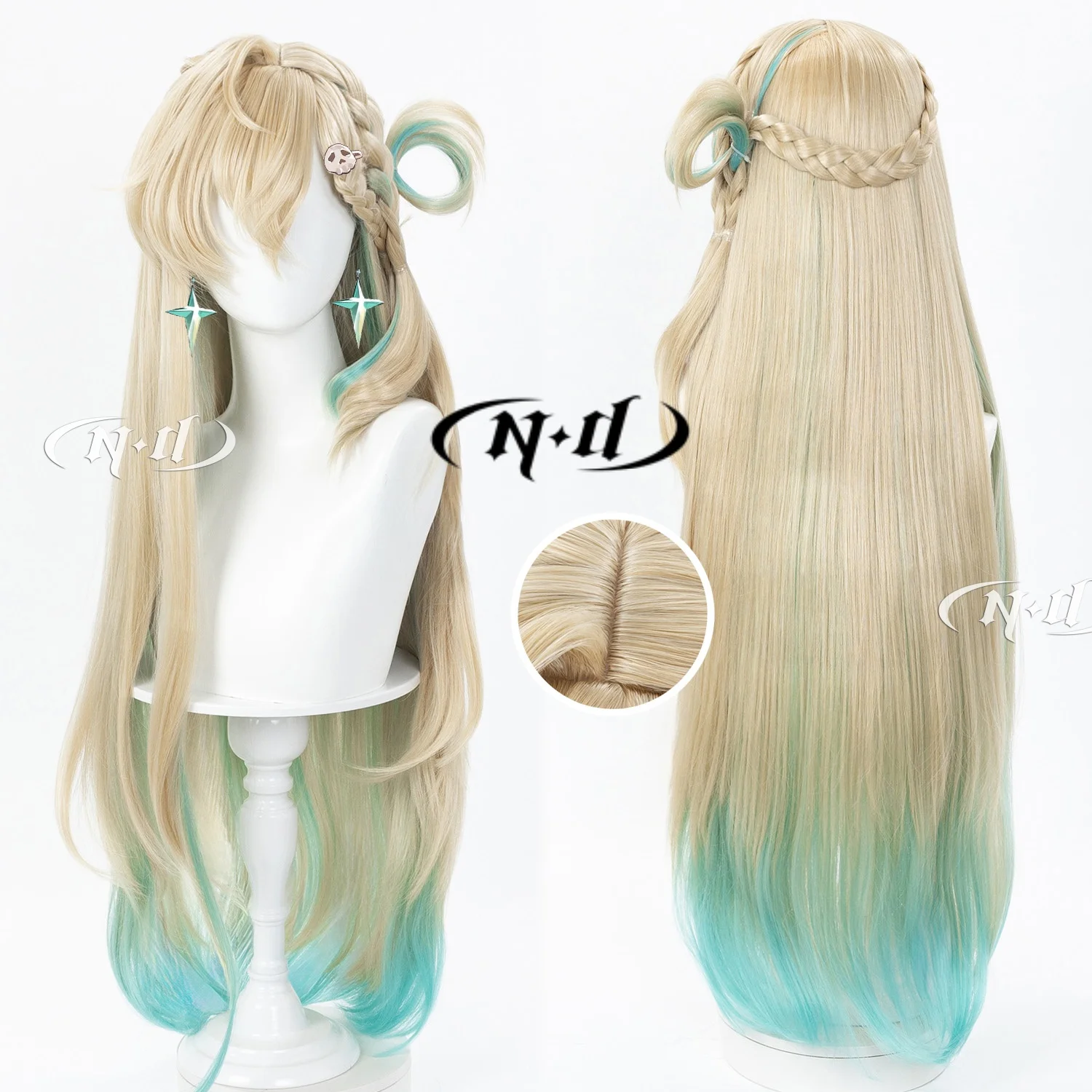 ND Brand Lynae WuWa Wuthering Waves Cosplay Wigs Hair Hairpiece for Comic-con Cosplayer Halloween Costume Party Theme
ND Brand Lynae WuWa Wuthering Waves Cosplay Wigs Hair Hairpiece for Comic-con Cosplayer Halloween Costume Party Theme